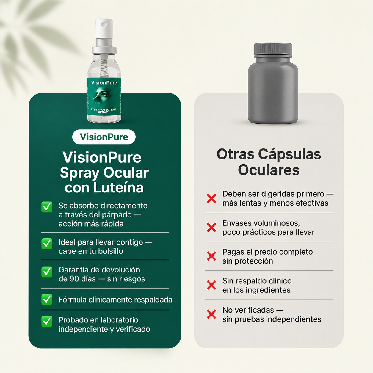 VisionPure® | Spray Para el Cuidado de Tus Ojos